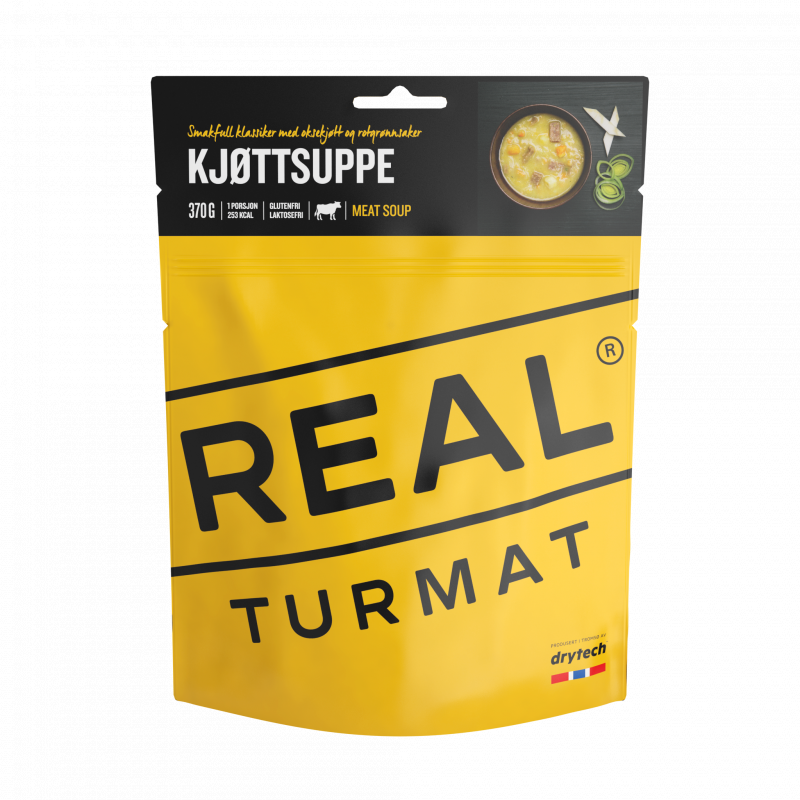 Real Turmat Real Turmat Kjøttsuppe 350 gr 5331 Lødingen Sport 1